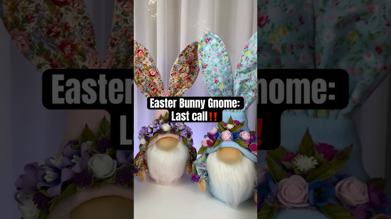 Wanna buy such a Gnome? Let me know in the comments! 