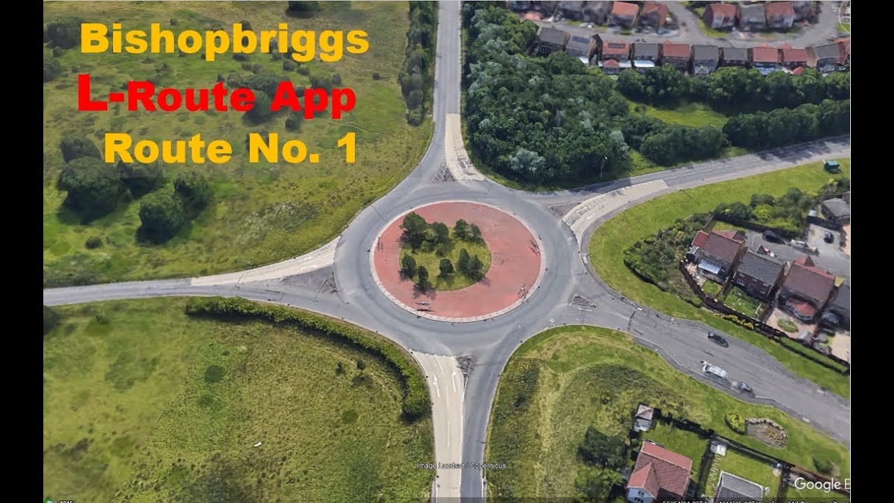 “Bishopbriggs Driving Test Route 1 | L Route App | Pass Your UK Test First Time!”