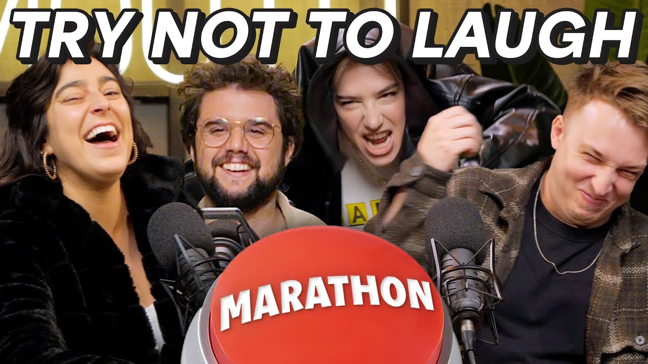 Smosh Mouth Try Not To Laugh: The Podcast 2024 Marathon (Full Series) wait how long can this title b