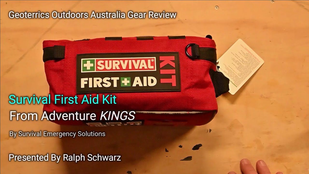 Survival Emergency Solutions 1st Aid Kit - Is THIS Australia's best Outdoors First Aid Kit?