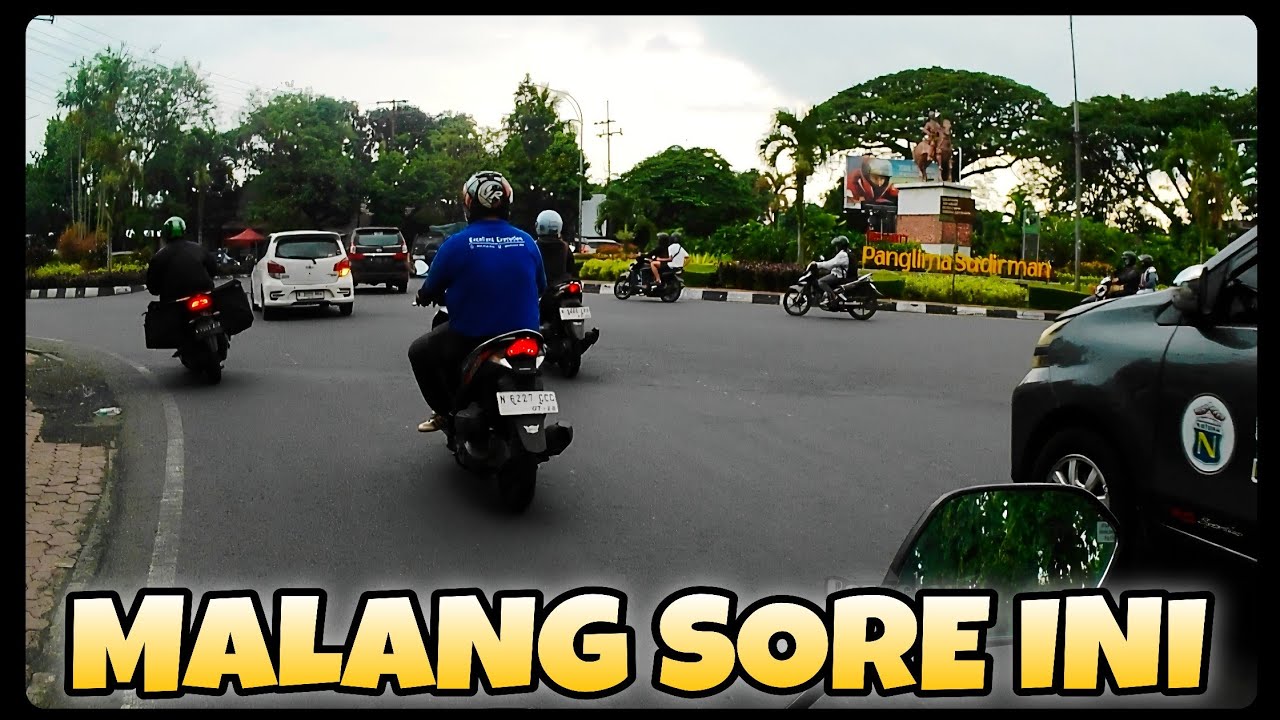 Suasana Sore Hari | Jalan Sunandar Priyo Sudarmo – Panglima Sudirman
