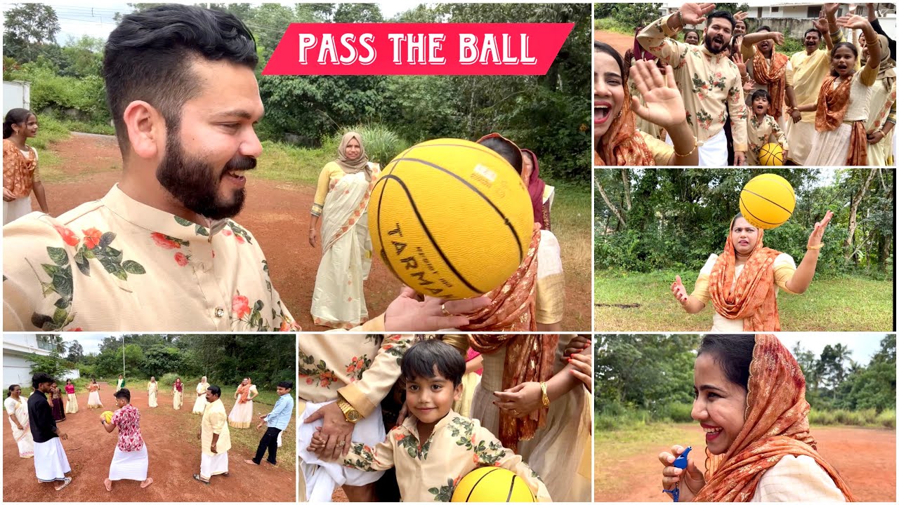 Pass The Ball 🏀🤣 | Onam Games 😅 | Mashura | Basheer Bashi | Suhana