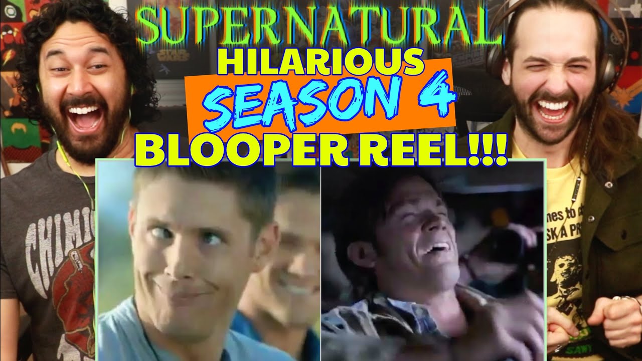 SUPERNATURAL | Season 4 BLOOPERS/GAG REEL - REACTION!!!