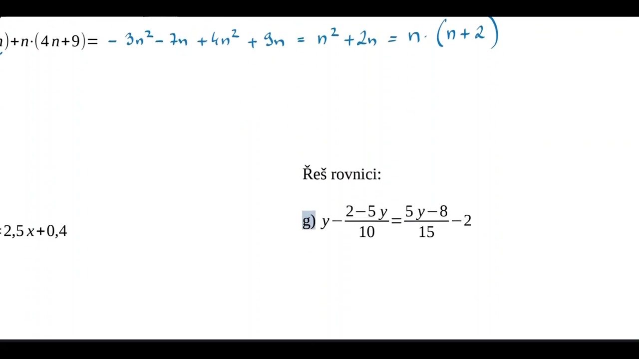 Test z aritmetiky 17 Cermat 2020 PCD