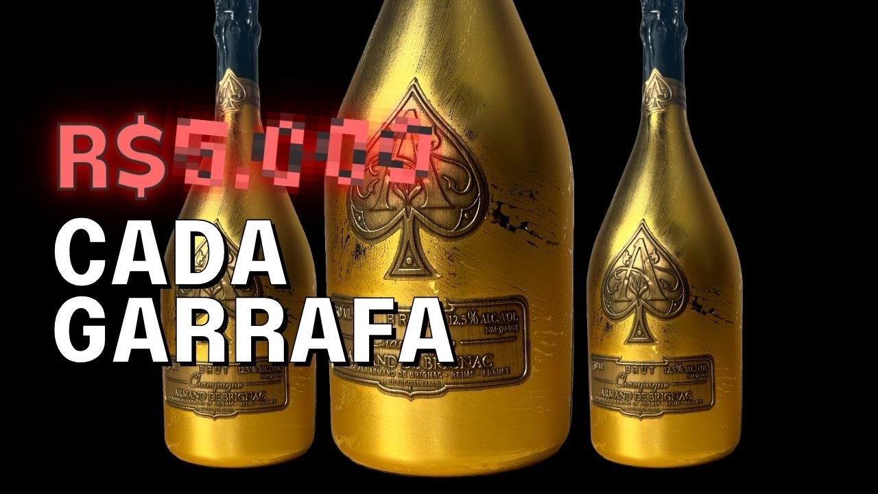 CHAMPAGNE DE 5 MIL REAIS DO JAY-Z - Ace of Spades