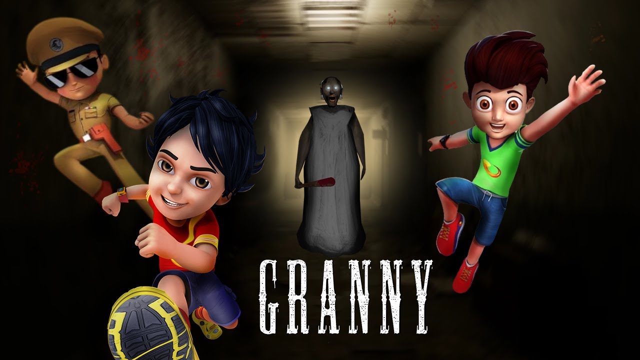 Granny vs Shiva & Kicko & Singham - 1 vs 3 Battle 😱