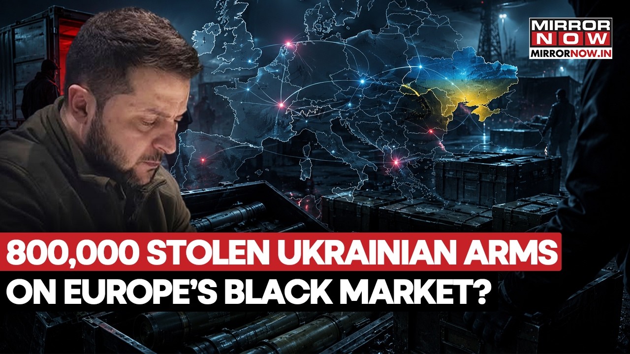 Ukraine's Weapons 'Missing': 8,00,000 Firearms Reportedly End Up On Europe's Black Market | WATCH