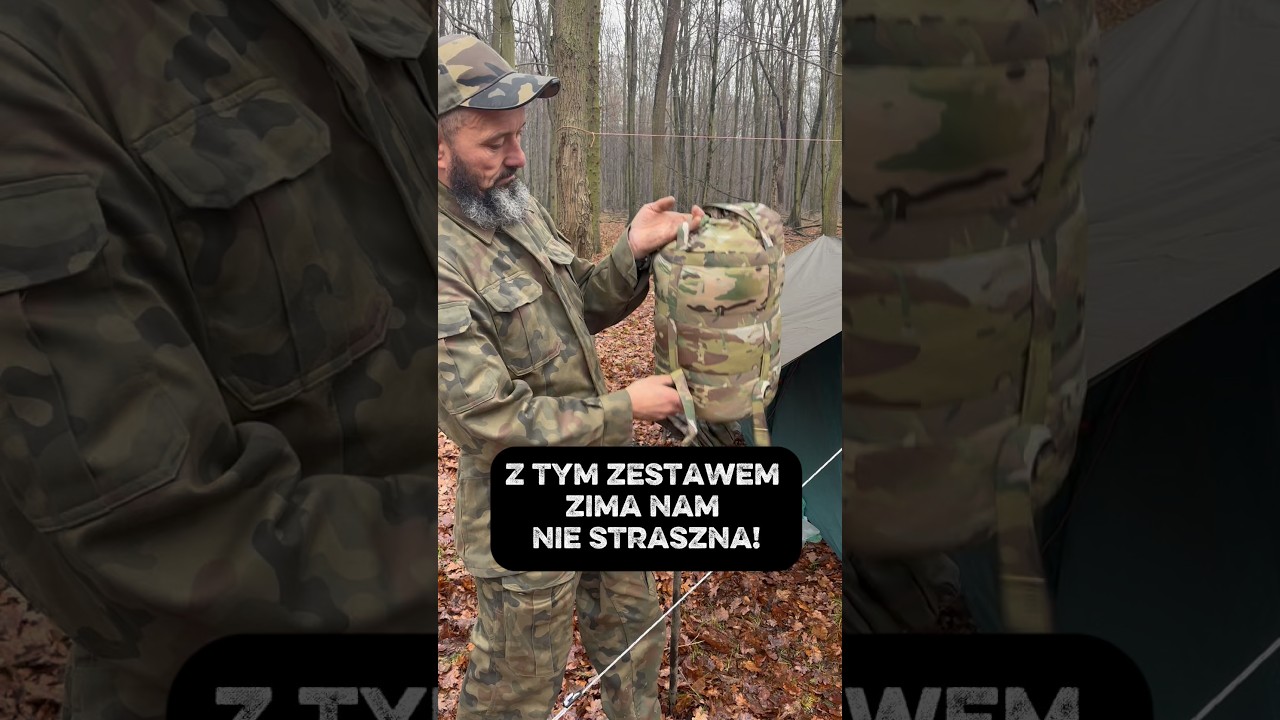 Zimowy bushcraft: co zabieramy do lasu i dlaczego? #buszkrzaking #bushcraftpolska #bushcraft #las