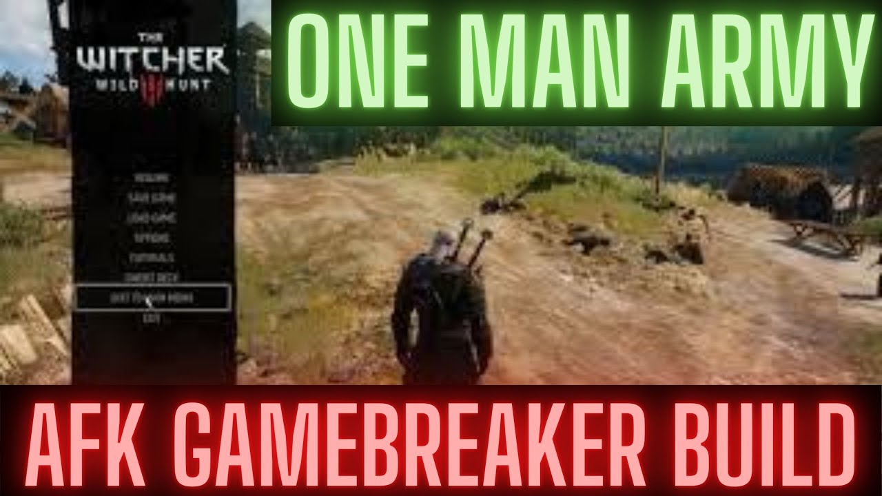The Witcher 3: Level 50+ Death March Insanity. Deleting Nilfgaardian Army.