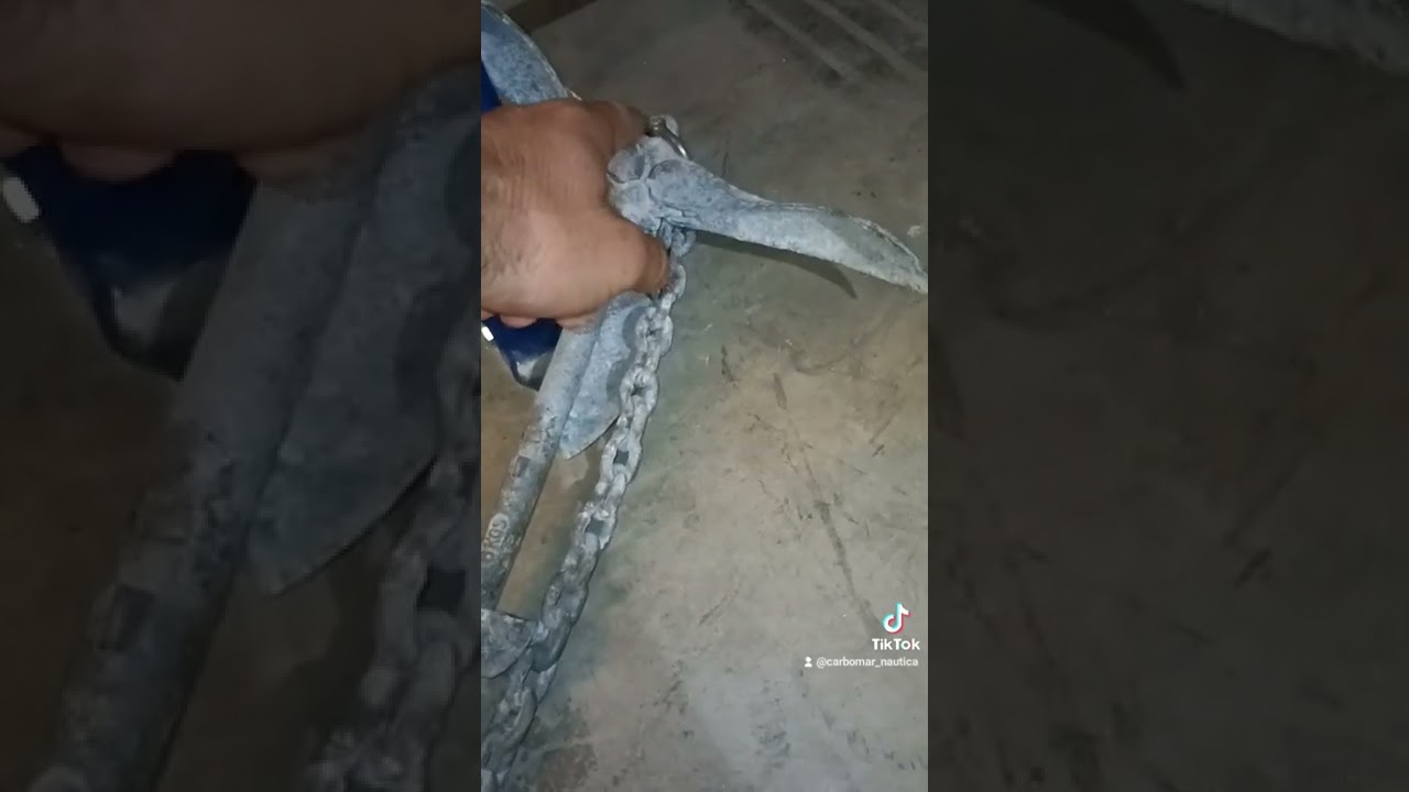 Orinque para no perder el ancla de la embarcación.