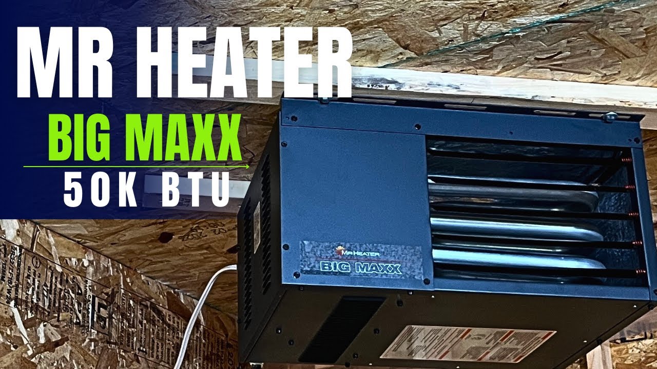Как установить обогреватель Mr Heater 50K BTU на потолок