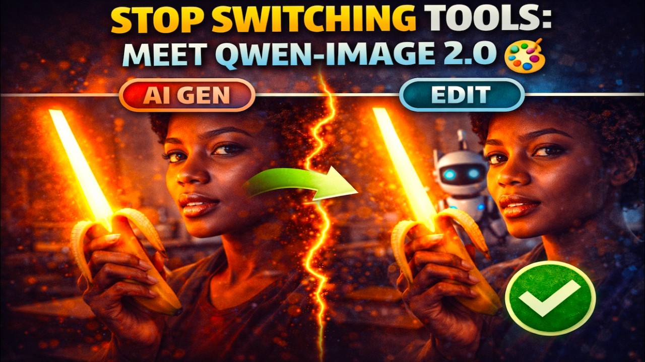 Stop Switching Tools: Meet Qwen-Image 2.0 🎨