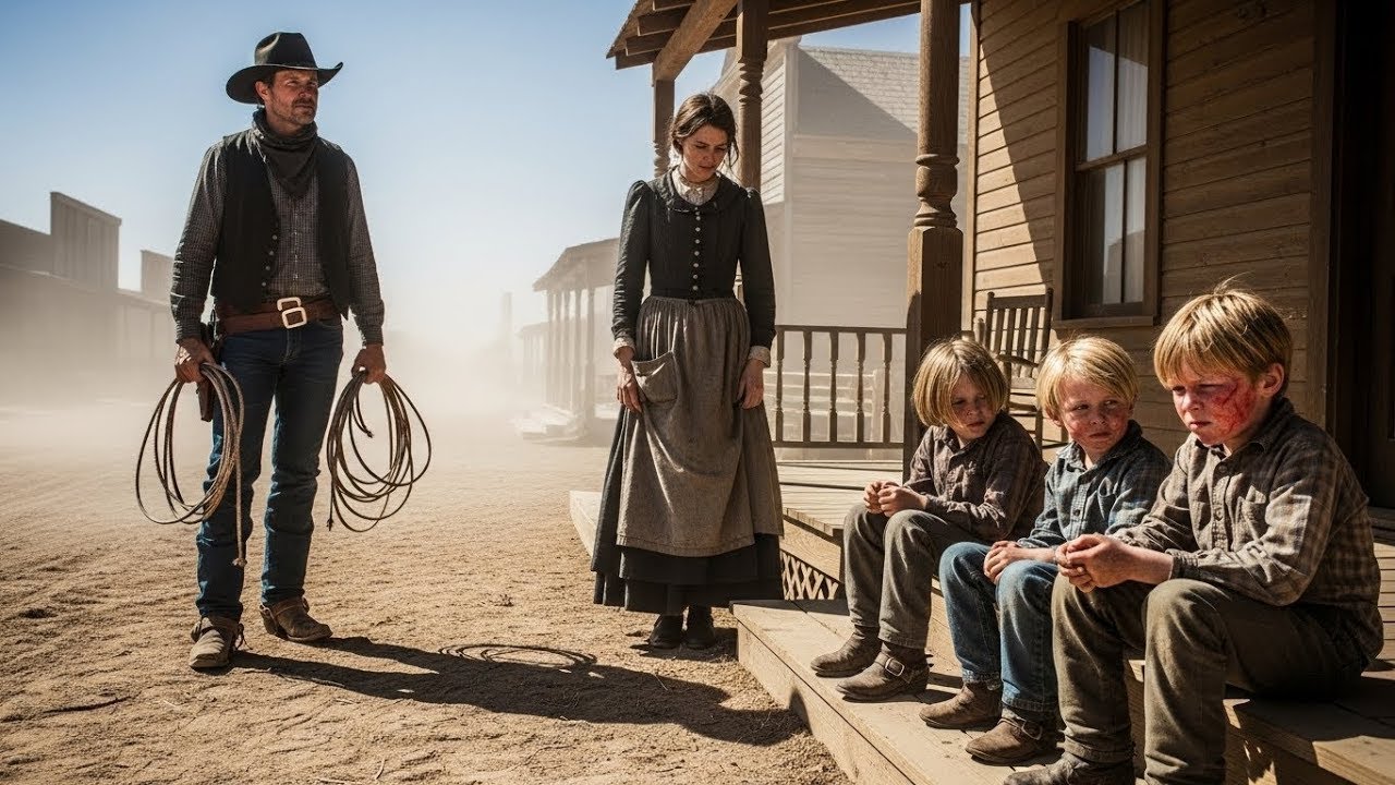 “Are These All Your Children” The Cowboy Asked — Then Said, “Good… I’ll Take Every One ”