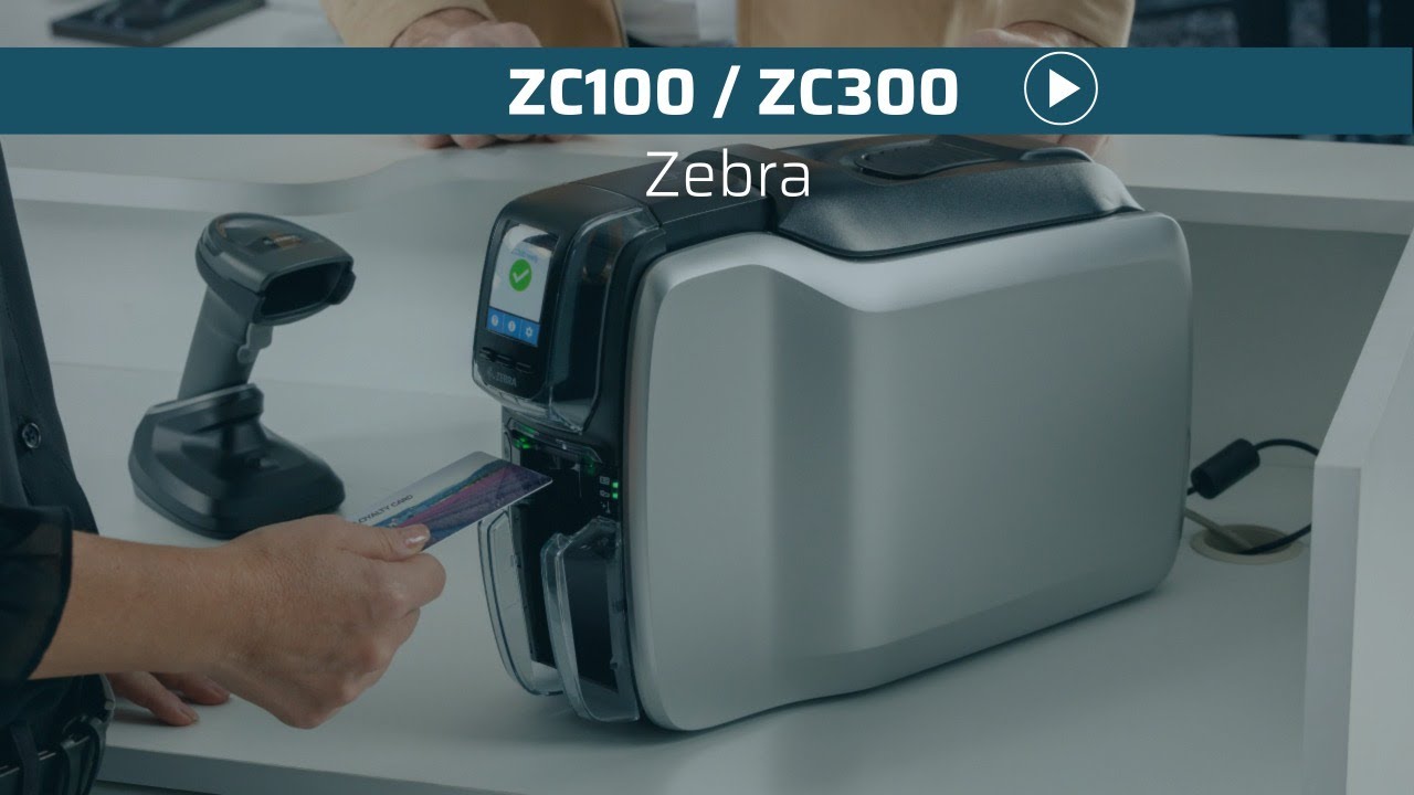 TI Tech | Impressora de Cartões ZC100, ZC300 Zebra