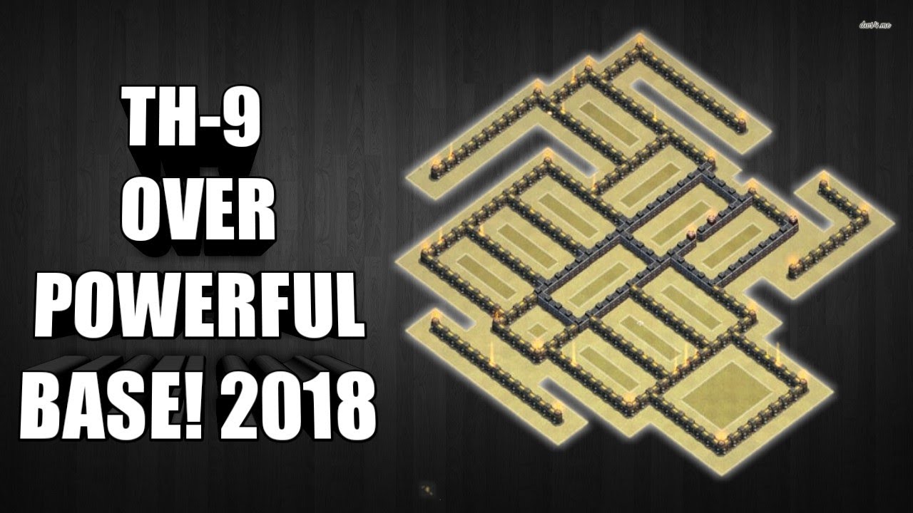 THIS IS A BEAST! TH9 OP WAR BASE! ANTi-EVERY TH9 STRATEGY 2018 + REPLAY PROOF!!