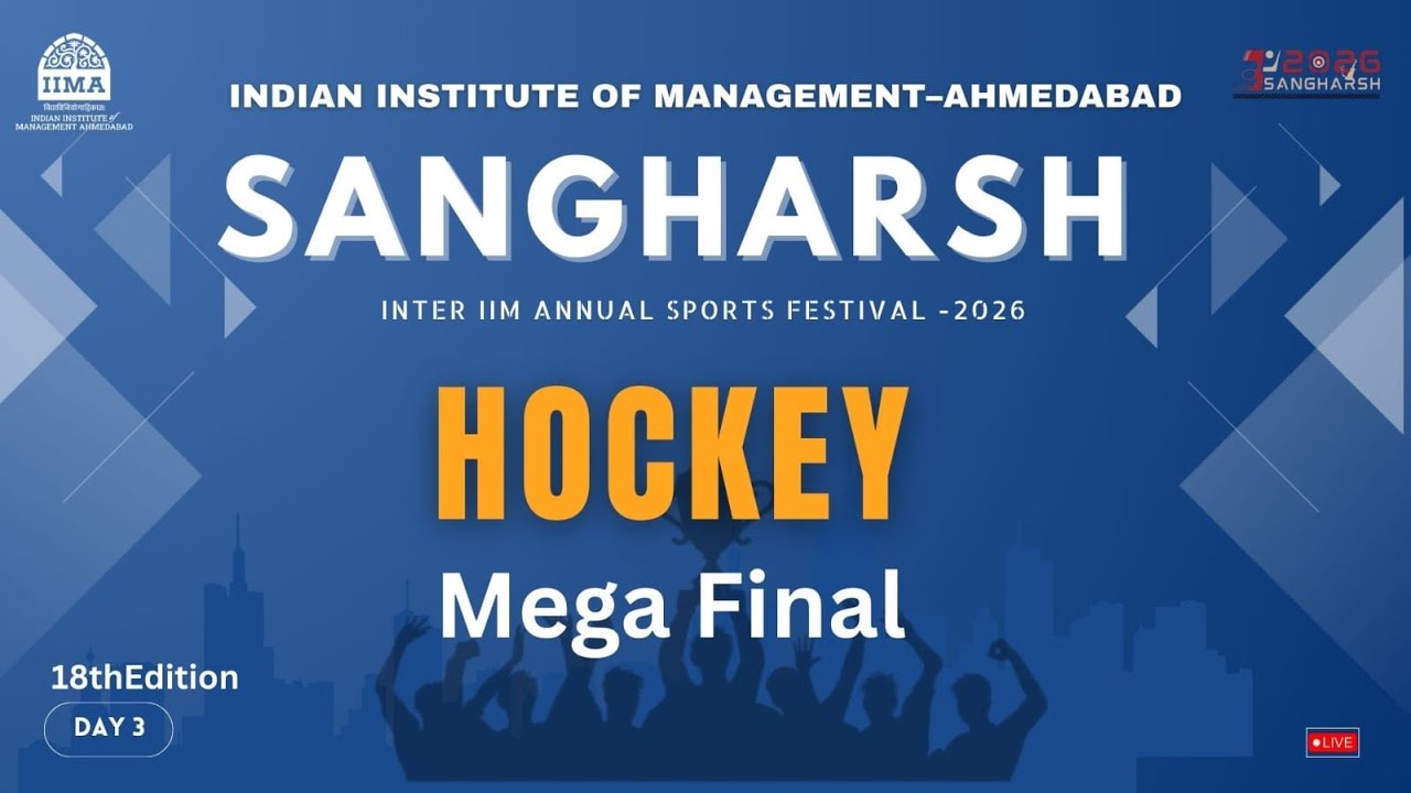Day-3 hockey ( Inter IIM Sports festival )  iim Ahmedabad Gujarat