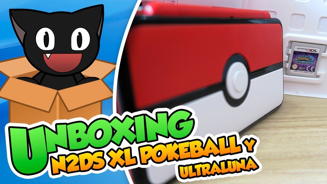 ¡Aqui caben todos los Pokémon! Unboxing: New 2DS XL Pokéball y Pokémon UltraLuna