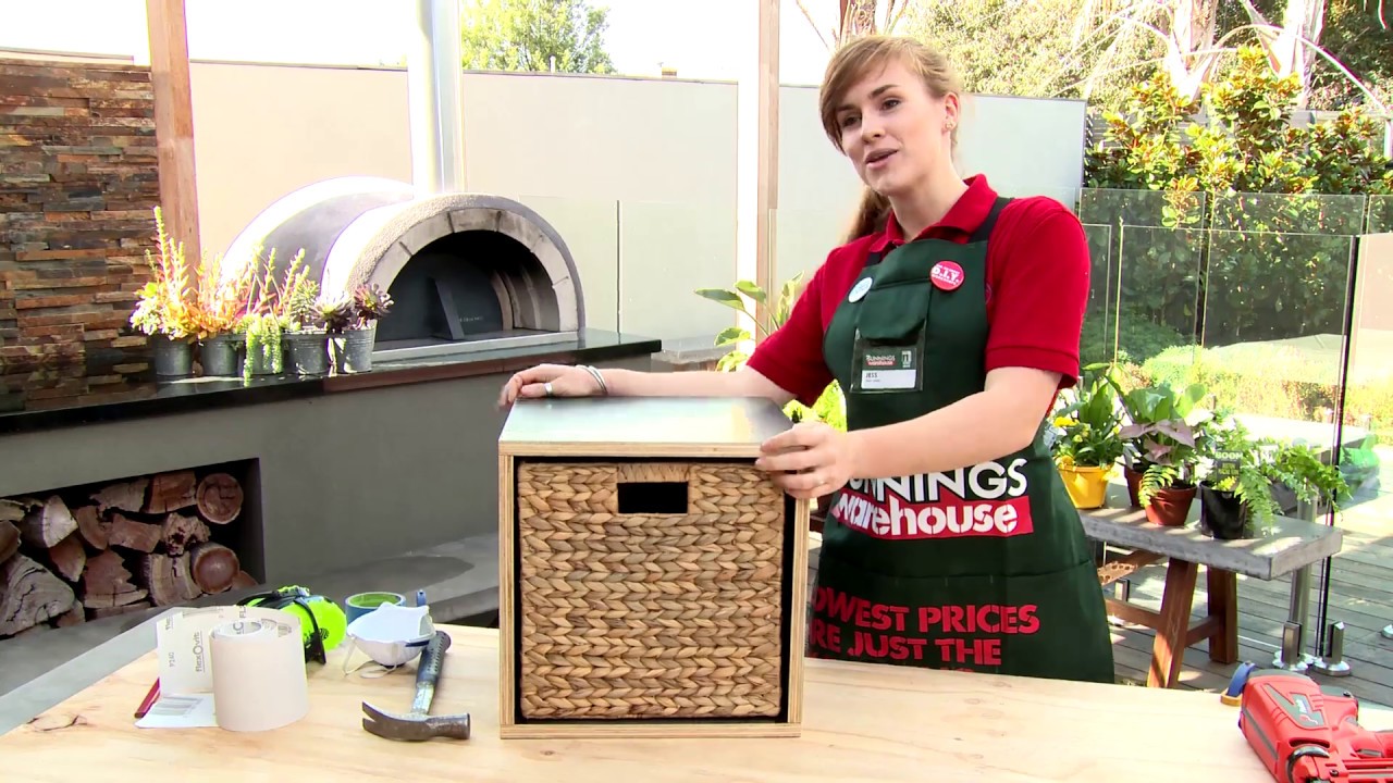 D.I.Y. Wooden Storage Box - D.I.Y. at Bunnings