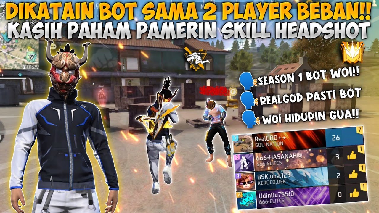 DIKATAIN BOT SAMA RANDOM MATCH?! LANGSUNG KASIH PAHAM RATAIN SETENGAH SERVER SENDIRIAN!!