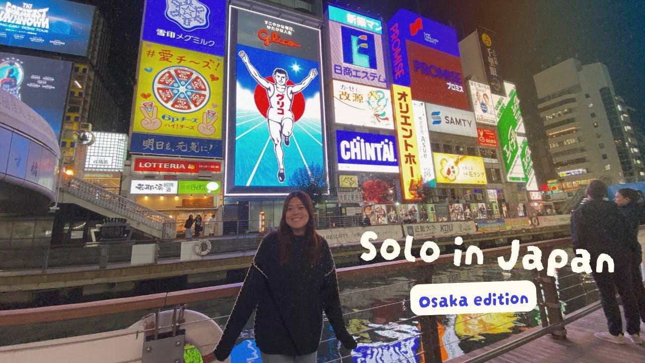 VLOG - Solo à Osaka: shopping, streetfood et biches de Nara 🦌⛩️