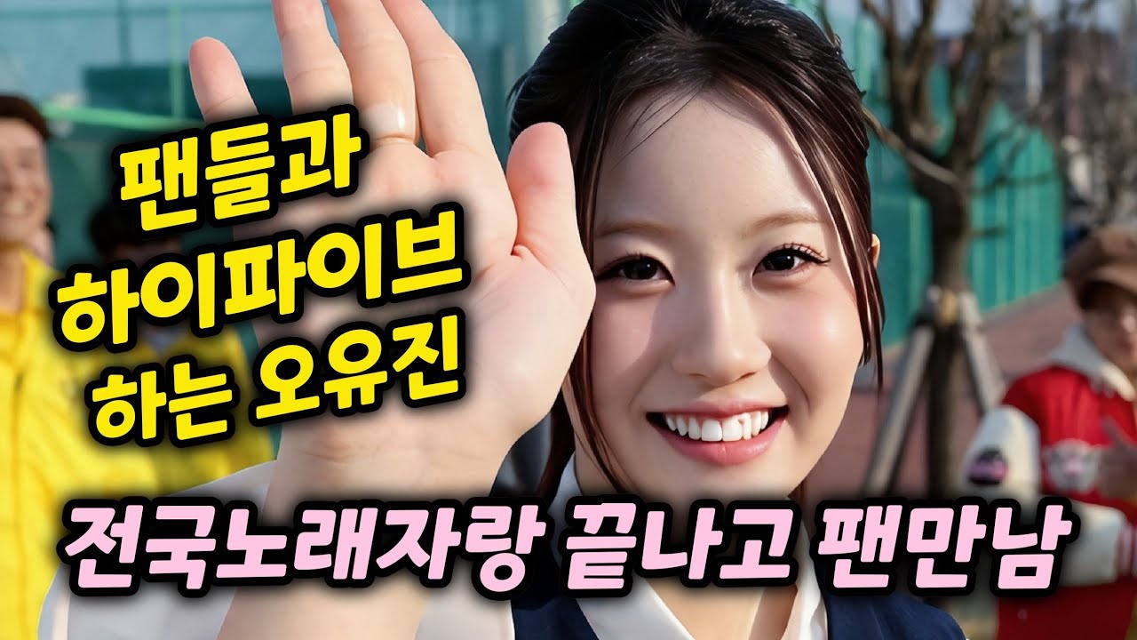 팬사랑 일등 유진이의 퇴근길💛