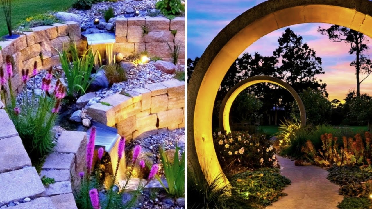 38+ Gorgeous Garden Bed Edging Ideas, Backyard Oasis Design!