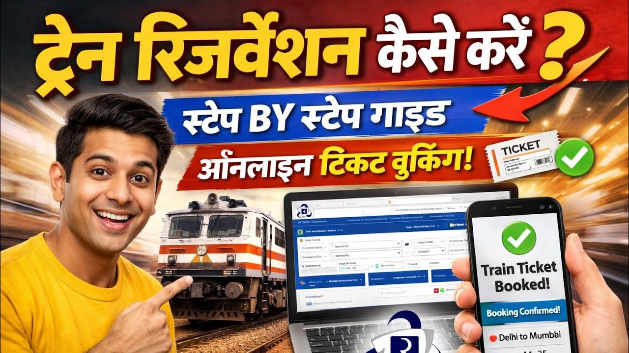 Trai reservation kaise kare | Train ka seat kaise book kare | Train reservation | online all 360