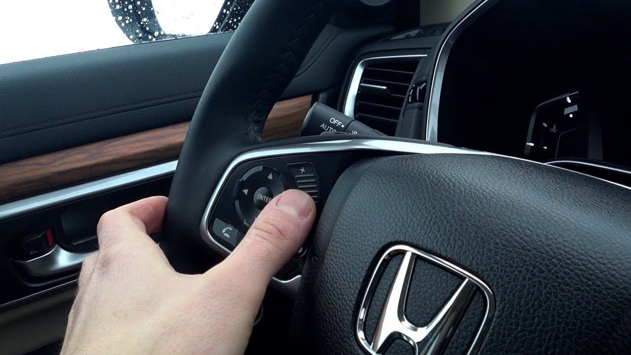 Такой штуковины на руле Honda CR-V вы еще не видели!