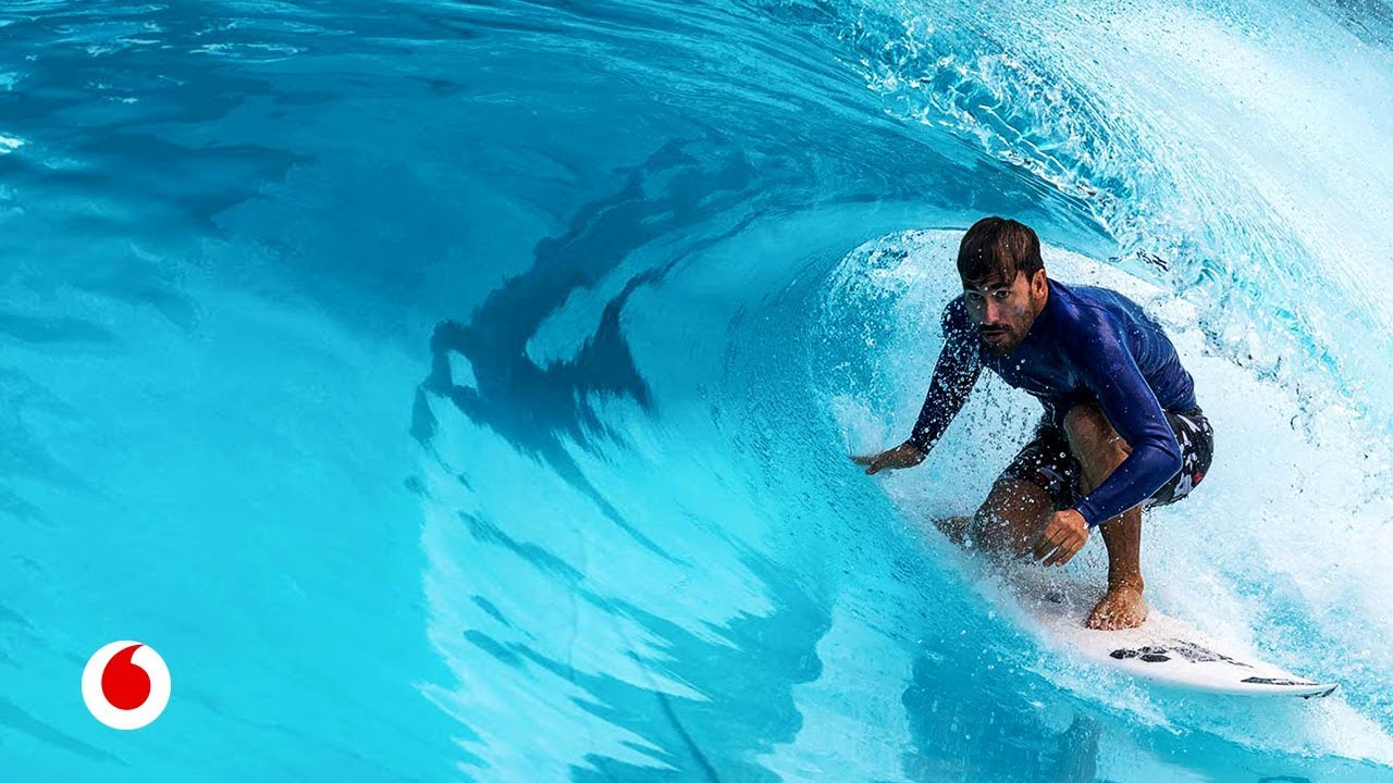 Olas artificiales de dos metros para surfear en las montañas vascas