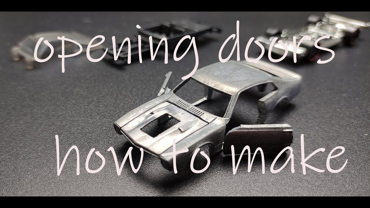 как сделать открывающиеся двери на hot wheels