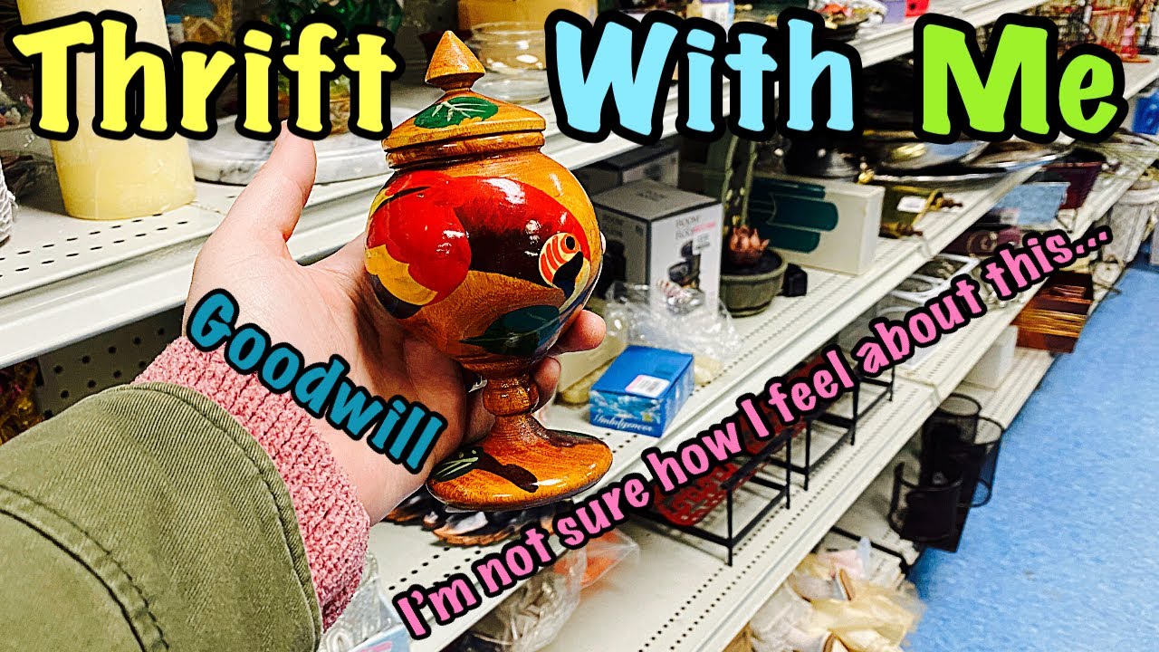 Goodwill THRIFT WITH ME | I Didn't Know They Were Doing This Now!
