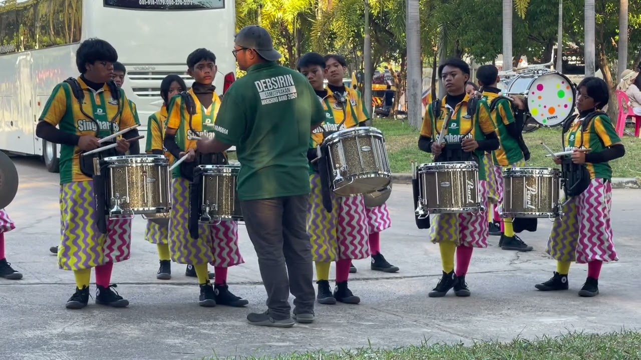 Debsirin Samutprakan Drumline 2024 - In the Lot - TWMC 2024