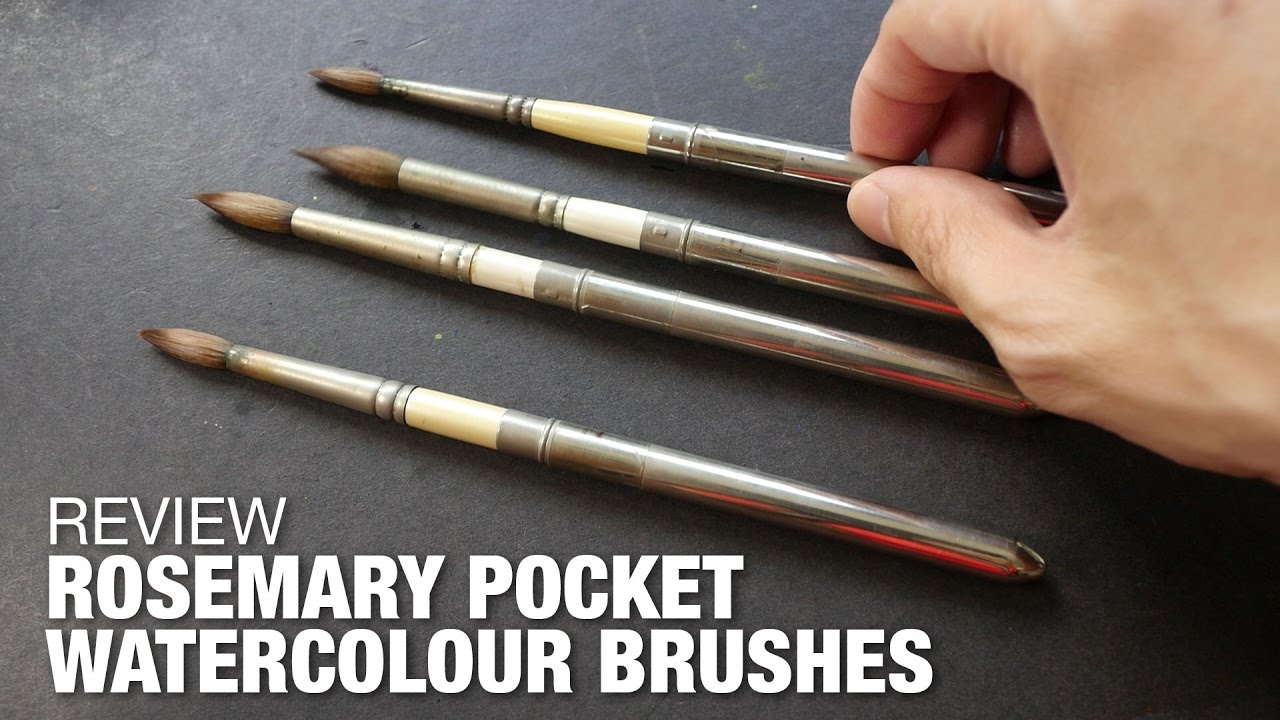Review: Rosemary Reversible Pocket Watercolour Brushes