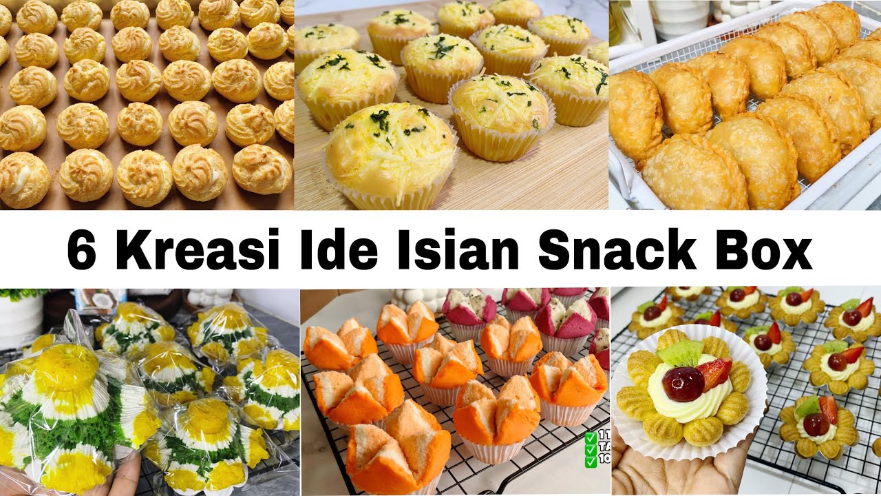 6 ANEKA KUE ISIAN SNACK BOX KEKINIAN, LENGKAP PERHITUNGAN MODAL DAN ESTIMASI HARGA JUAL | PART 9