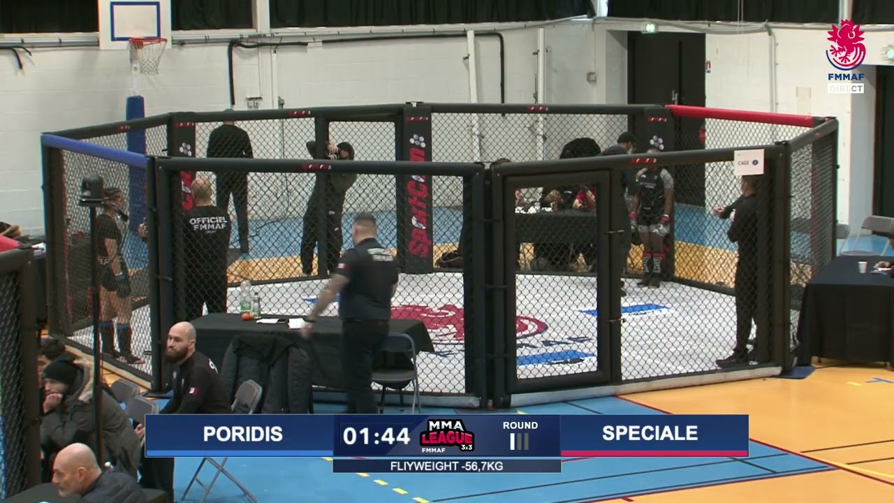 MMA League 22 FMMAF - Guyancourt - Cage 2 / Jour 1