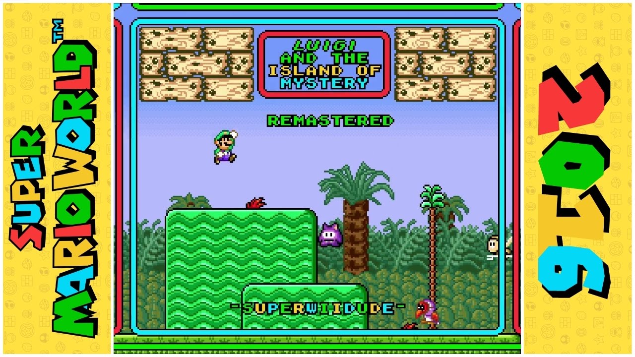 Luigi and the Island of Mystery (Remastered) [1of2] | Super Mario World Hack