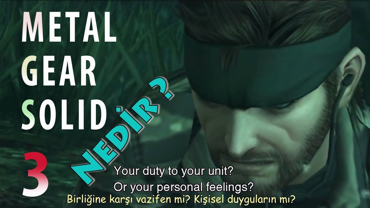 METAL GEAR SOLID 3: Snake Eater HİKAYESİ