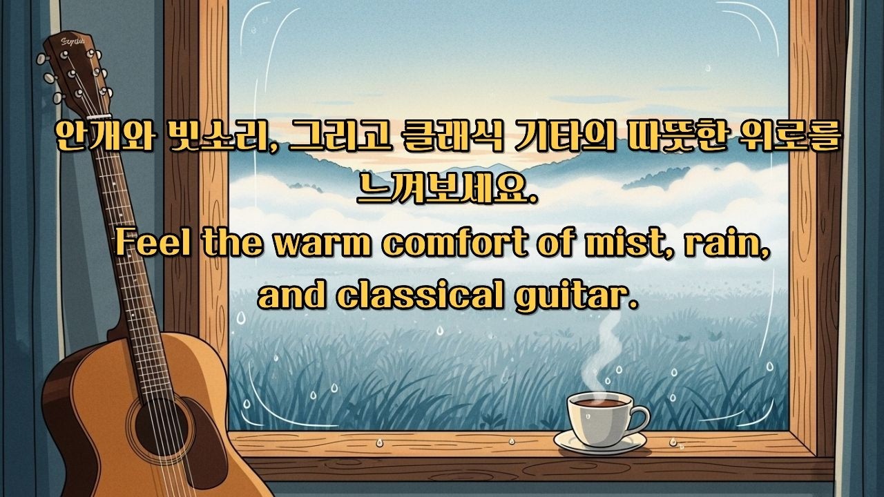 안개 낀 새벽의 창가 (Window at Misty Dawn):Vol.85