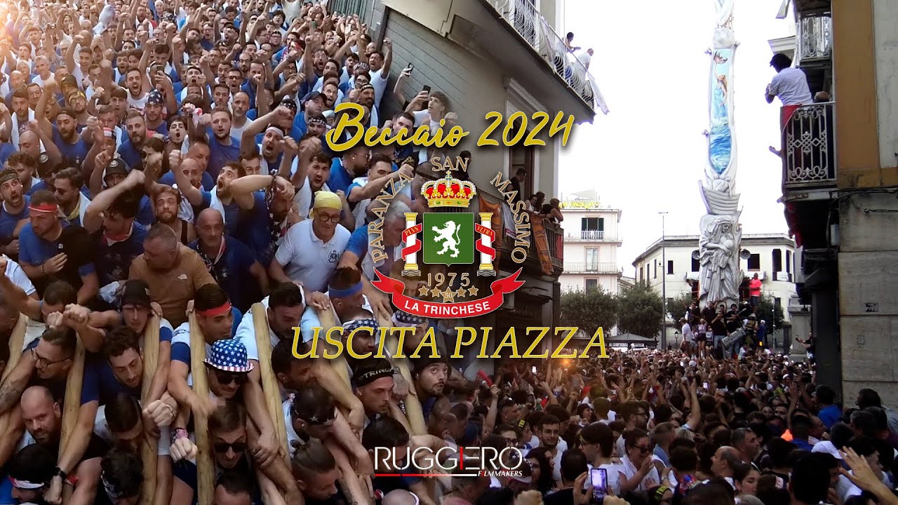 BECCAIO 2024 FAM. DI NUNZIO - USCITA PIAZZA - PARANZA SAN MASSIMO TRINCHESE 👑 🇺🇸