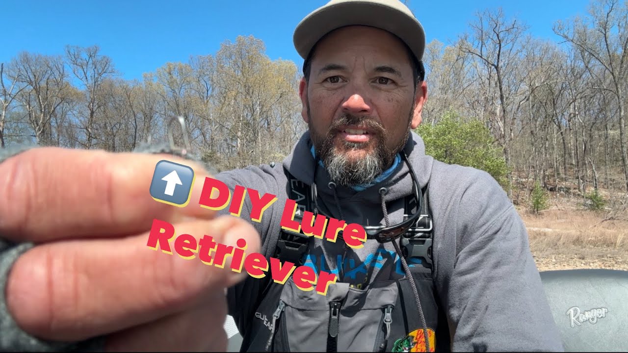 DIY - Most Convenient Lure Retriever/ Plug Knocker  | Inexpensive | #crankbait #bassfishing
