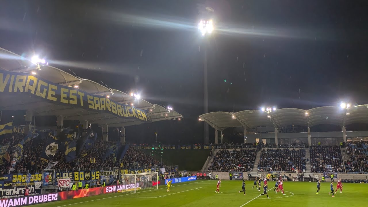Support | Virage Est | 1. FC Saarbrücken vs. Viktoria Köln | 25.09.2024