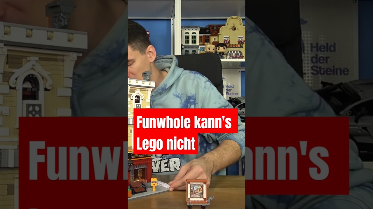 Bessere Teile, beleuchtet, g&uuml;nstiger & kompatibler - Funwhole 9033 Antiquit&auml;tengesch&auml;ft