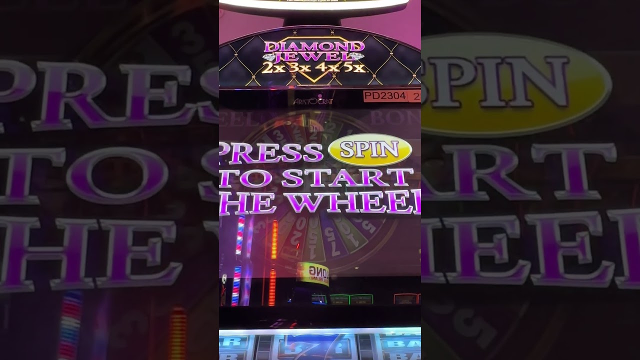 The Wheel that KEEPS GIVING! Diamond Jewel Bonus! #gambling #casino #slots