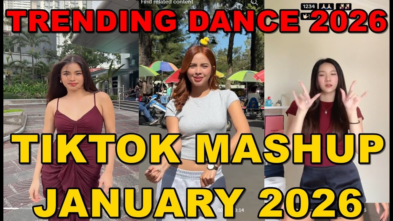 TIKTOK DANCE MASHUP JANUARY 2026 || TIKTOK DANCE TREND 2026