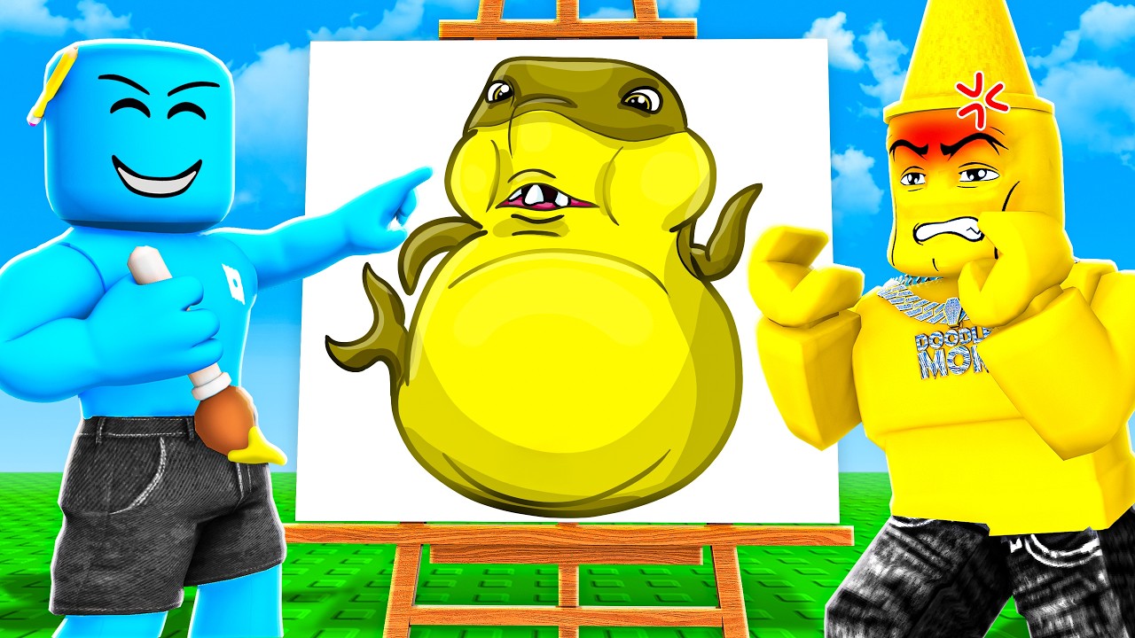 Doodle vs SPEED DRAW in Roblox!