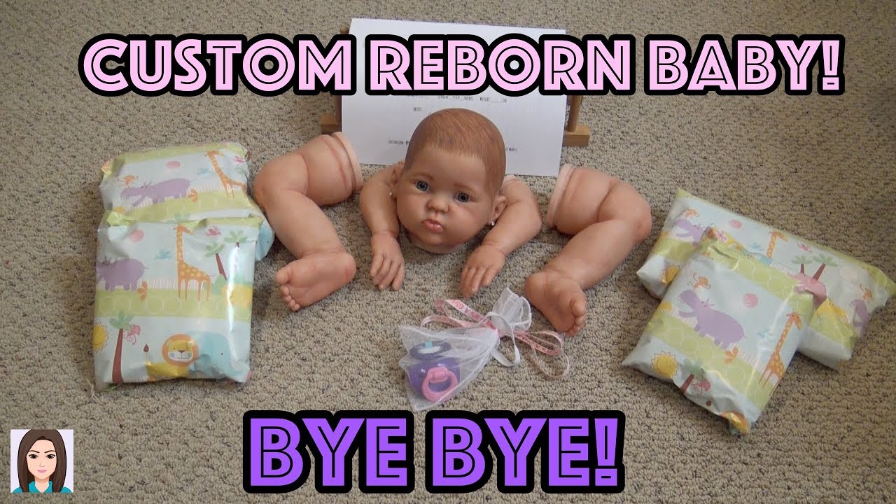 Custom Reborn Baby Painted Kit Box Packing!