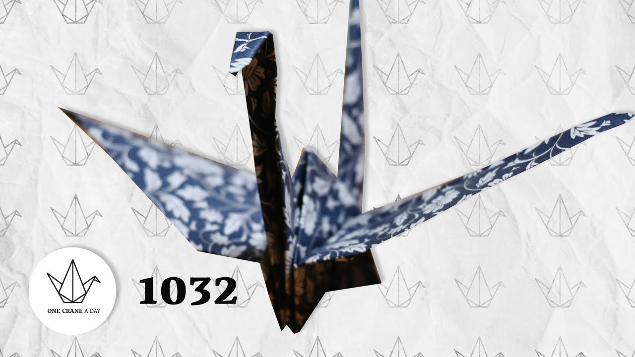 One crane a day - 1032 - K.