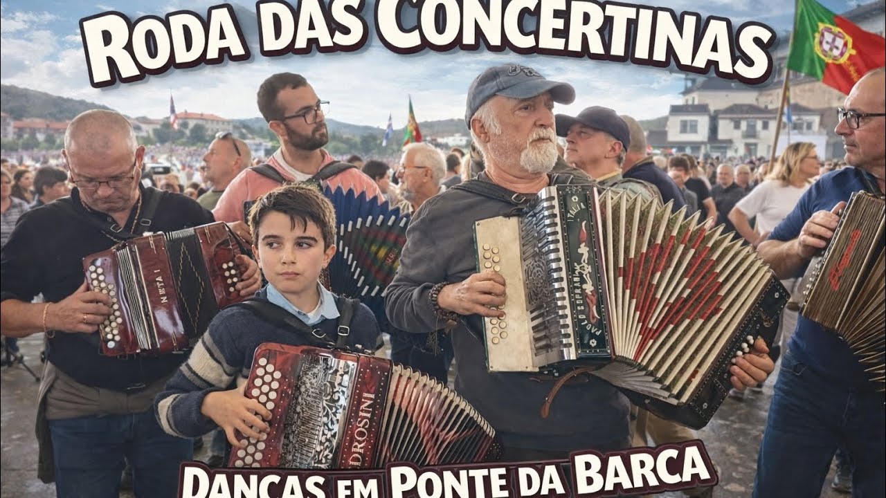 🍀Música tradicional Danças Animação Domingos à tarde em Ponte da Barca 🍀