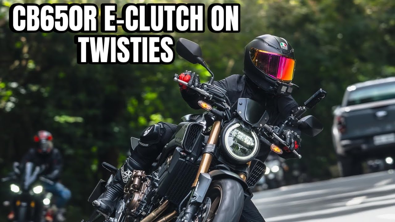 CB650R E-CLUTCH ON TWISTIES? BREAKFAST RIDE | SPEEDBOYZ | 4K #cb650r #bigbike #agvhelmets