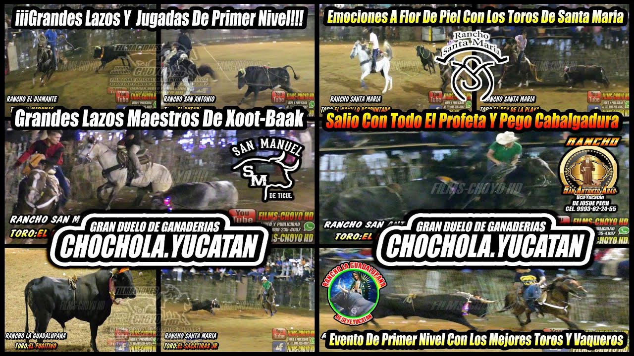 💥🎊CHOCHOLA YUCATAN🎊💥DOMINGO 21 DE DICIEMBRE DEL 2025 GRAN DUELO DE GANADERIAS
